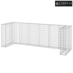 Gabionski zid za kante od pocinčanog čelika 325 x 100 x 110 cm - 325 x