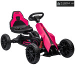 Gokart dječje vozilo na pedale s podesivim sjedalom i kočnicom, 3-8 go