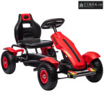 Gokart na pedale s ručnom kočnicom i podesivim sjedalom, do 50 kg, za