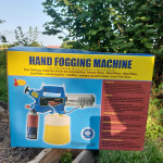 Komarci zaprasivanje  dimni top