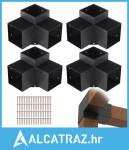 Komplet nosača za pergolu 6''x6'' (unutarnja velič