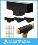 Komplet za pergolu od 4 komada, T-oblikovani 4x4 (stvarne dimenzije 92