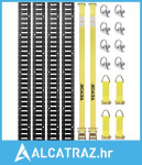 Komplet za pričvršćivanje E-track tračnica, 18 KOMADA E-tračnica od 5&