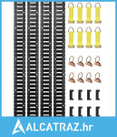 Komplet za pričvršćivanje E-track tračnica, 30 KOMADA, 152,4 cm, set E