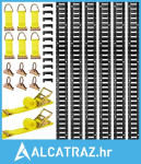 Komplet za pričvršćivanje E-Track tračnica, 6 komada E-track tračnica