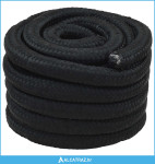 Konopac za čamce 6 mm 5 m Crna - NOVO