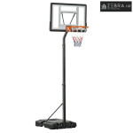 Košarkaški stalak s kotačima, mobilni, podesiv 210-260 cm, za vanjsku