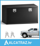 Kutija za alat za podvozje kamiona, 1219 x 609 x 609 mm, teška čelična