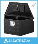 Kutija za alat za prikolicu, 660 x 330 x 305 mm aluminijska kutija za