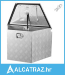 Kutija za alat za prikolicu, 838 x 483 x 457 mm aluminijska kutija za