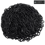 Lanac za parking - Lanac za upozorenje crni 100 m Ø 8 mm plastični - C