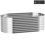 Metalna žardinjera sa sigurnosnim rubom i rukavicama, otvoreno dno, 16