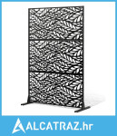 Metalna zaštitna ograda za privatnost, 122 cm Š x 183 cm V, Vanjske za
