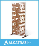 Metalna zaštitna ograda za privatnost, 122 cm Š x 183 cm V, Vanjske za