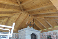 Nadstrešnica/ Drvena nadstrešnica/ Sjenica