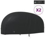 Navlake za motocikl 2 kom 220x95x110 cm od tkanine 210D Oxford - 220 x
