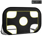 Nogometna mreža za gol s metom 120 x 80 x 80 cm poliester