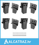 Nosači za zavjese za jelene, vanjski nosač platforme 3,6x3,6, odgovara