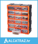 Organizator za pohranu s 18 ladica, plastični, ormarić s ladicama za o