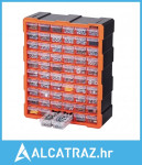 Organizator za pohranu s 60 ladica, plastični, ormarić s ladicama za o