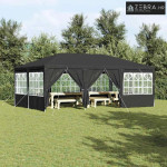 Šator za svadbe - šator za zabave 600 x 400 x 266 cm Antracit Polietil