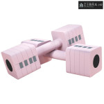 Podesivi set bučica, 2 x 5 kg bučice s neklizajućim rukohvatom, set kv