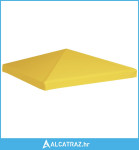 Pokrov za sjenicu 270 g/m² 3 x 3 m žuti - NOVO