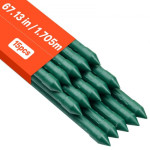Potpora za biljke, pakiranje od 15 komada, kolci za biljke ⌀16×1705 mm