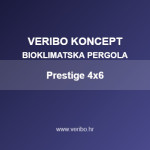 Premium pergola Prestige 4x6m - Motor + LED lamele