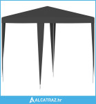 Profesionalni šator za zabave 2 x 2 m antracit - NOVO