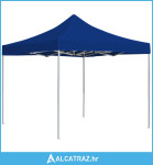 Profesionalni sklopivi šator za zabave aluminijski 2x2 m plavi - NOVO