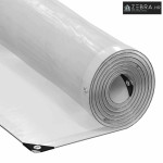 Prozirna cerada s ušicama 6x12 m polietilen - 6 x 12 m