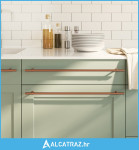 Ručke za ormarić 10 kom brončane 480 mm od nehrđajućeg čelika - NOVO