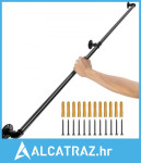 Rukohvat za stepenice od cijevi, rukohvat za stepenice 152,4 cm, nosiv