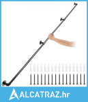 Rukohvat za stepenice od cijevi, rukohvat za stepenice 274,3 cm, nosiv