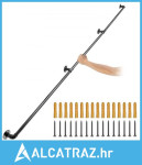 Rukohvat za stepenice od cijevi, rukohvat za stepenice 335,3 cm, nosiv