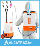 Ruksak s kolicima, podesivi tlak 0-94 PSI, spremnik od 15 l na kotačim