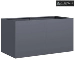 Sadilica antracit 80x40x40 cm od hladno valjanog čelika - Antracit 80