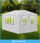 Šator za zabave 3 x 4 m bijeli - NOVO