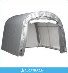 Skladišni šator 300 x 300 cm čelični sivi - NOVO