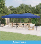 Sklopivi šator za zabave 3 x 6 m plavi - NOVO
