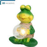 ⏺Solarna vrtna svjetiljka, žaba