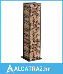 Stalak za drva za unutarnju upotrebu, držač za slaganje drva 33 × 32 ×