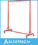 Stalak za lakiranje, podesiva visina od 1,5-2,1 m, nosivost 29 kg, sta