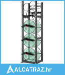 Stalak za spremnike rashladnog sredstva, s 3 x 13,6 kg i 3 druge male
