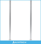 Stupovi za ogradu 2 kom aluminijski 185 cm - NOVO