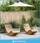 Suncobran Krem Bijela 240x260 cm od Bambusa - NOVO