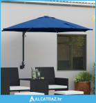 Suncobran za terasu Plavi Poliester Veliki Nagibni - NOVO