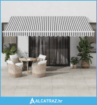 Tenda na automatsko uvlačenje LED antracit i bijela 450x350 cm - NOVO