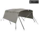 Tenda bimini s 4 luka i bočnim stijenkama 243x(170-182)x137 cm - antra